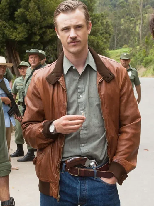 Narcos Boyd Holbrook Leather Jacket