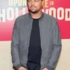 Once Upon a Time In Hollywood Leonardo DiCaprio Bomber Leather Jacket