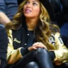 Opening Ceremony Beyonce Letterman Black and Golden Jacket