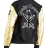 Opening Ceremony Beyonce Letterman Black and Golden Jacket Back