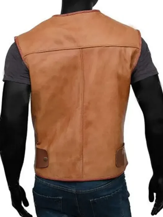 Paul Hogan Crocodile Dundee Vest Back