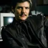 Pedro Pascal Narcos Season 2 Black Leather Jacket