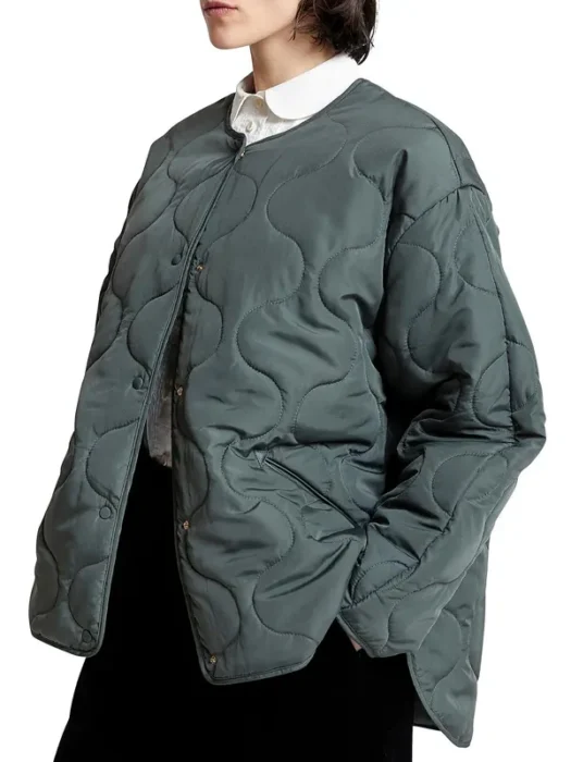 QUILTED LEISURE JACKET Back