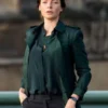 REBECCA FERGUSON MISSION IMPOSSIBLE 5 Green COAT