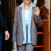 Selena Gomez Grey Blazer