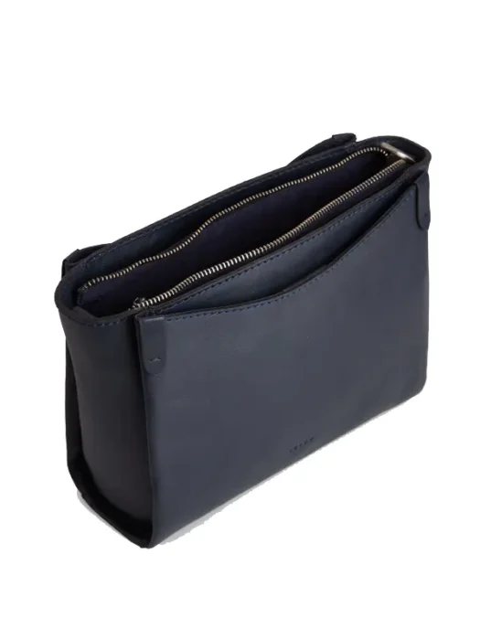 Tess Leather Crossbody Bag Midnight Blue