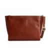 Tess Leather Crossbody Tan Bag