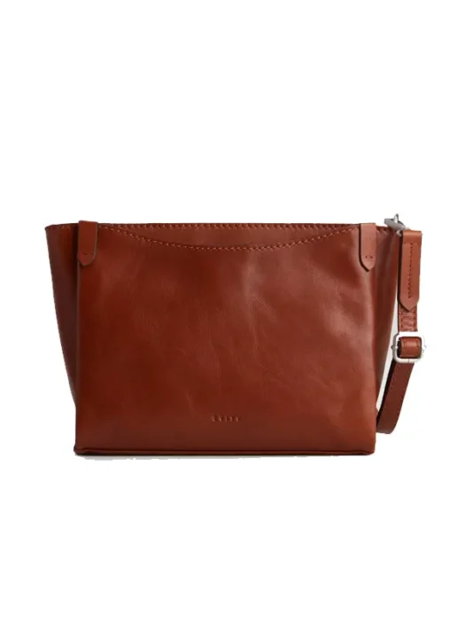 Tess Leather Crossbody Tan Bag