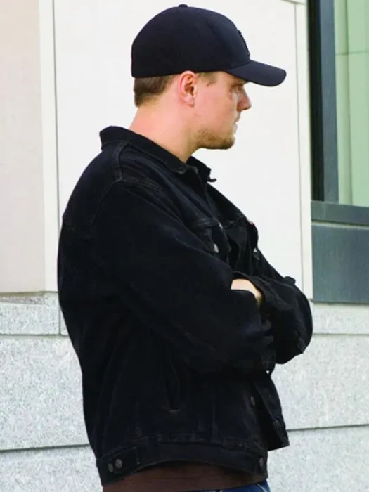 The Departed Leonardo DiCaprio Black Denim Jacket