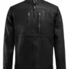 Thunder Storm Black Biker Leather Jacket