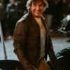 Tom Cruise Mission Impossible Final Reckoning Black Leather Jacket