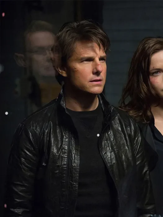 Tom Cruise Mission Impossible Rogue Nation Black Jacket