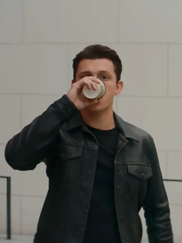 Tom Holland Uncharted Leather Jacket