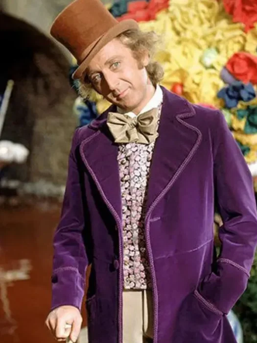 Willy Wonka Chocolate Factory Purple Coat