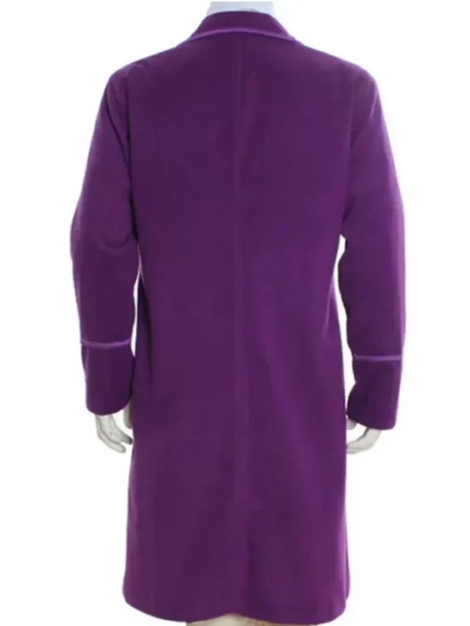 Willy Wonka Chocolate Factory Purple Coat Back