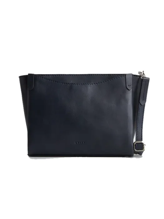 Women Midnight Blue Tess Leather Crossbody Bag