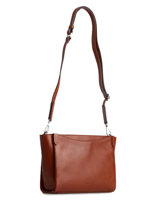 Women Tess Leather Crossbody Tan Bag