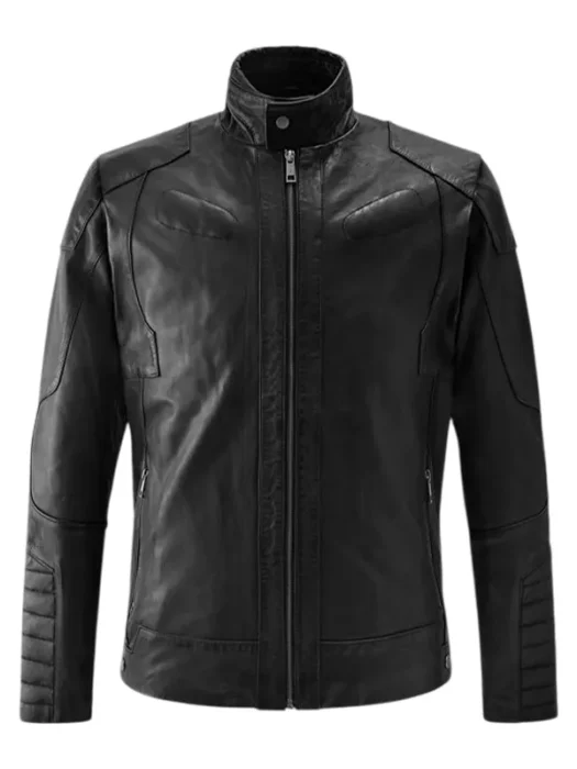 Cafe Racer Leather Jacket