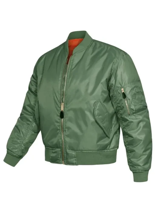 Flight Pilot MA1 Green Bomber Jacket