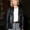 Gigi Hadid 2024 Leather Jacket