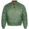 Green Flight Pilot MA1 Bomber Jacket