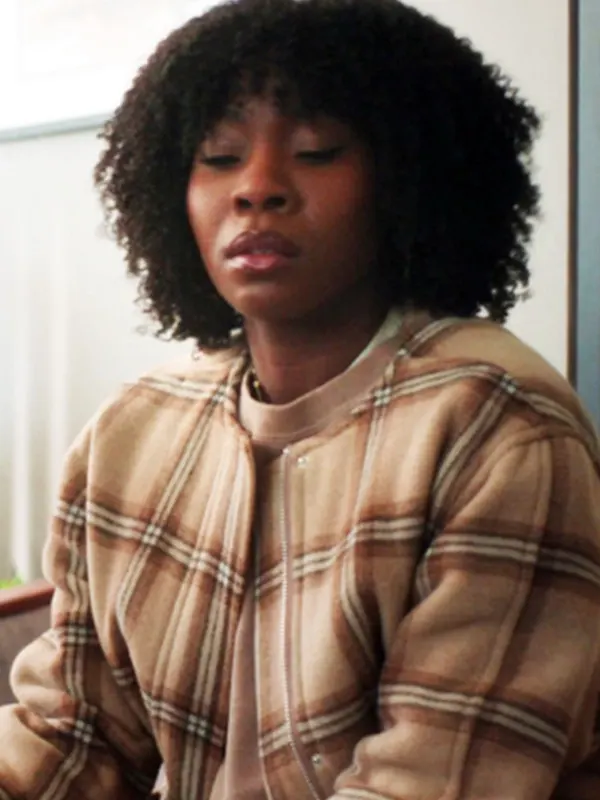 Happy Face Ivy Checkered Jacket