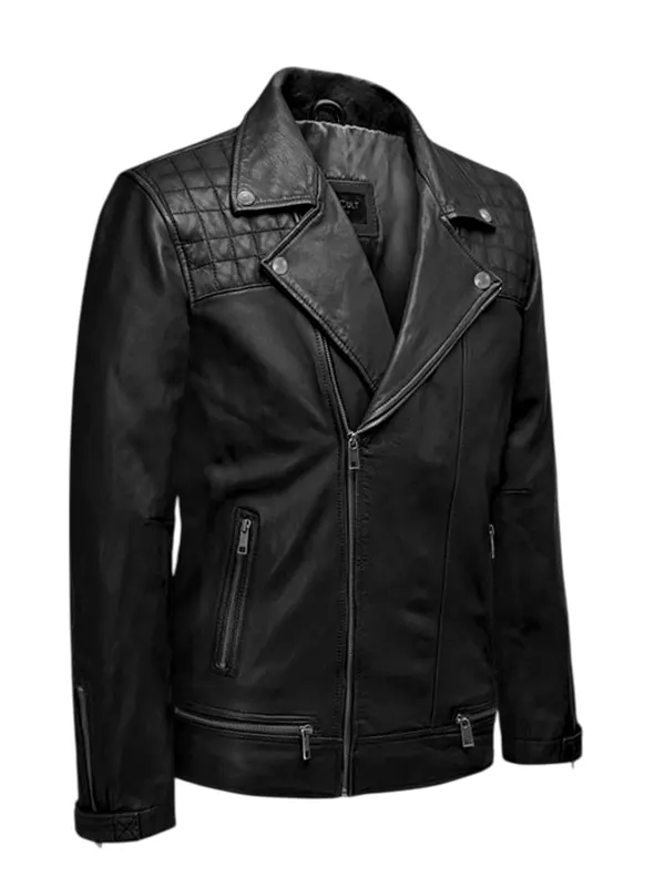 Ironwood Black Biker Jacket