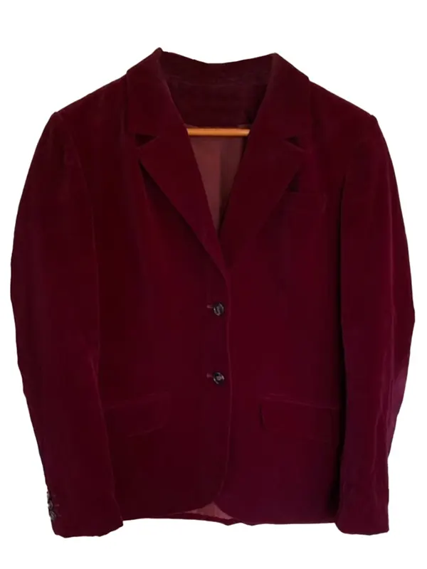 Jane de Wet Tuiskoms 2025 Maroon Blazer