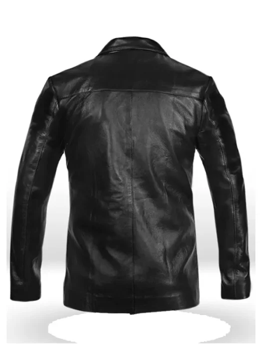 Jim Morrison Leather Jacket Back