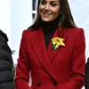 Kate Middleton Pontypridd Market Visit Coat