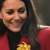 Kate Middleton Pontypridd Market Visit Long Coat