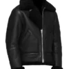 Mens Shearling Leather Jacket