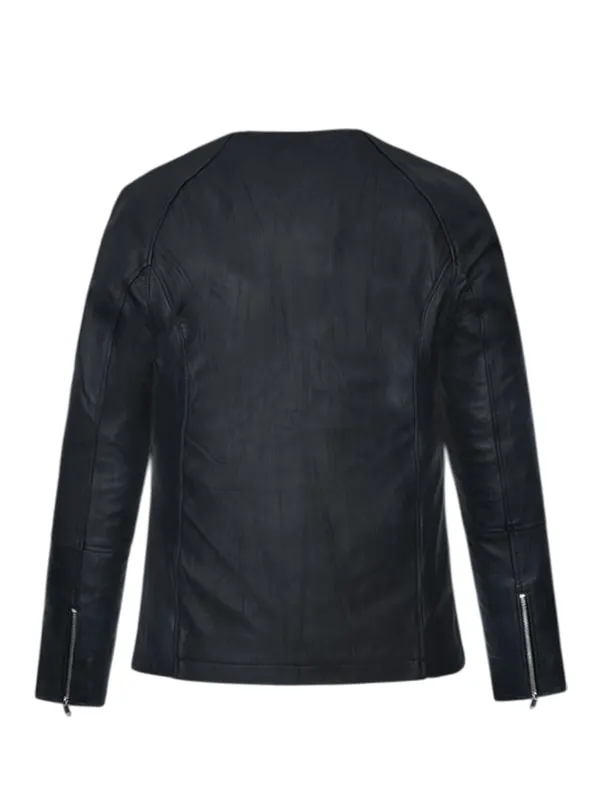 Moto Maven Leather Jacket Back