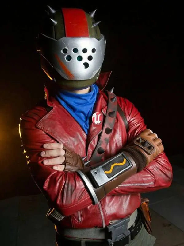 Motorcycle Rust Lord Fortnite Jacket