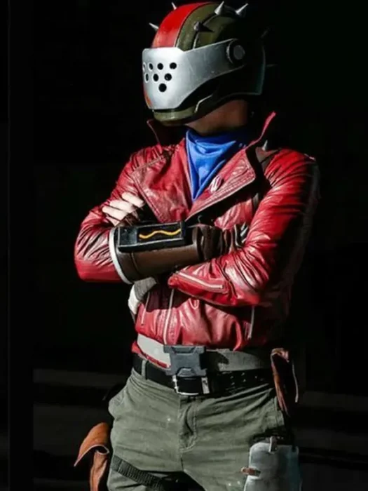 Motorcycle Rust Lord Fortnite Leather Jacket