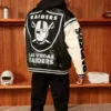 Nfl Oversized Raiders Bomber Jacket