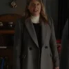 Resident Alien Linda Hamilton Grey Coat