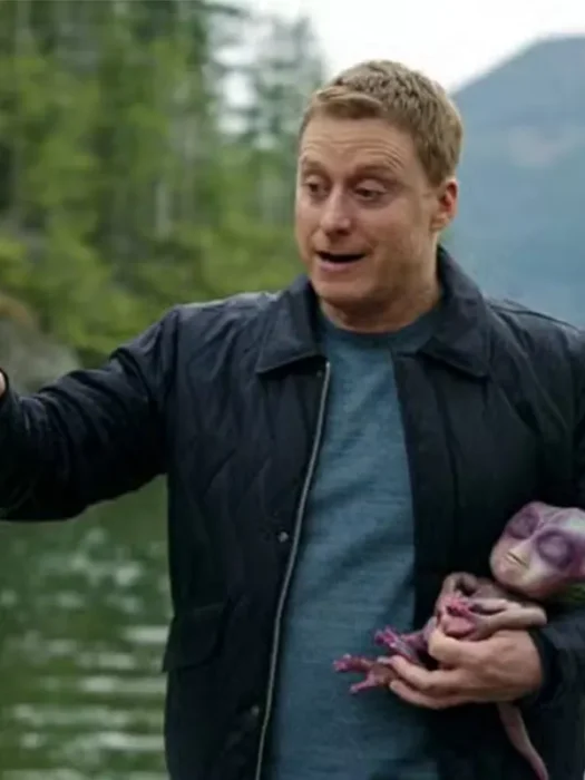 Resident Alien S03 Alan Tudyk Black Jacket