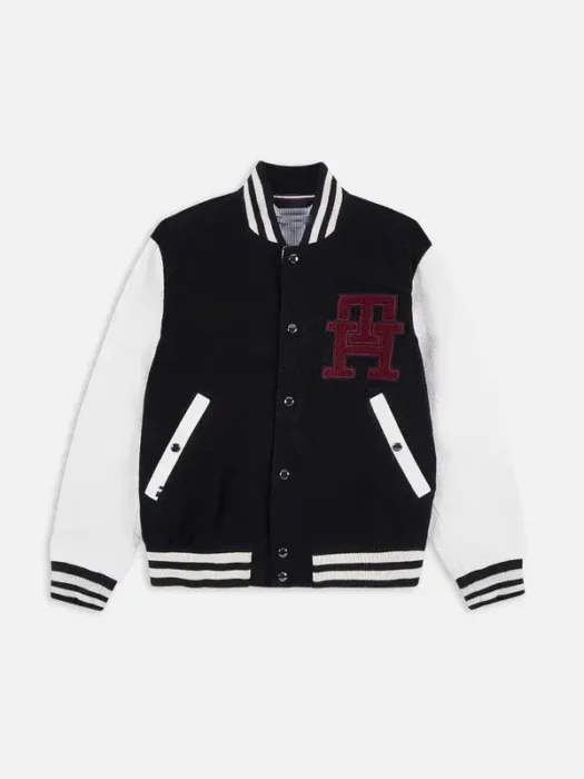 Tommy Hilfiger Leather Varsity Jacket