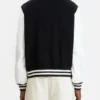 Tommy Hilfiger Leather Varsity Jacket Back