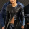 Zendaya Jimmy Kimmel Live Leather Jacket