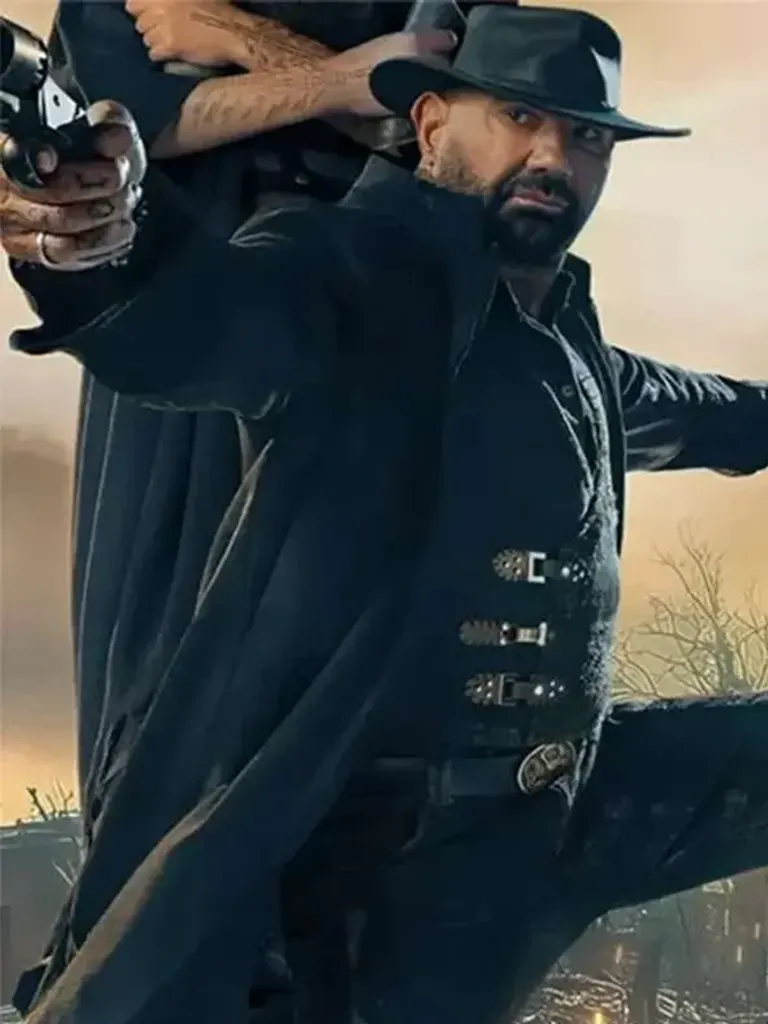 Boyce Black Cotton Trench Coat