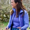Journey To You Erin Cahill Purple Fleece Jacket