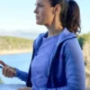 Journey To You Erin Cahill Purple Hooded Jacket