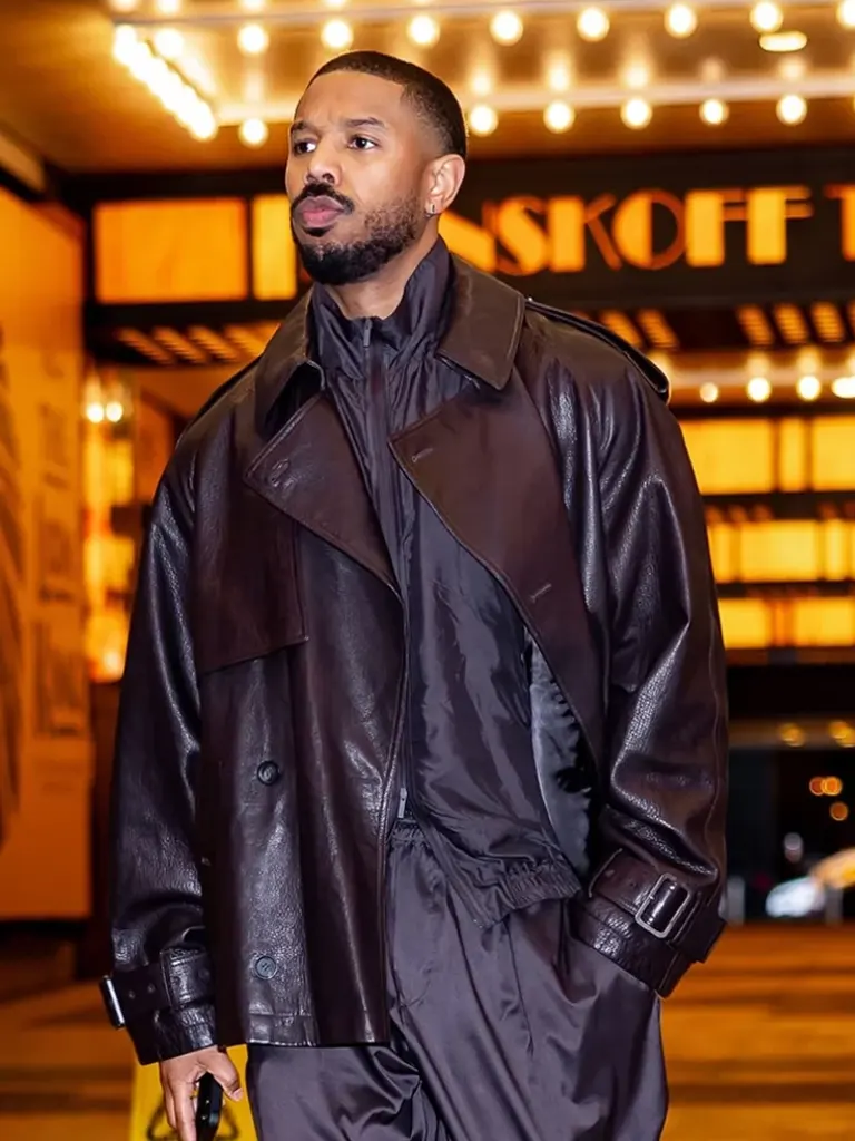 Michael B. Jordan NYC 2025 Leather Jacket