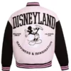 Mickey Mouse Disneyland Varsity Jacket Back