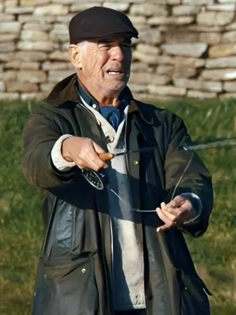Pierce Brosnan MobLand Jacket