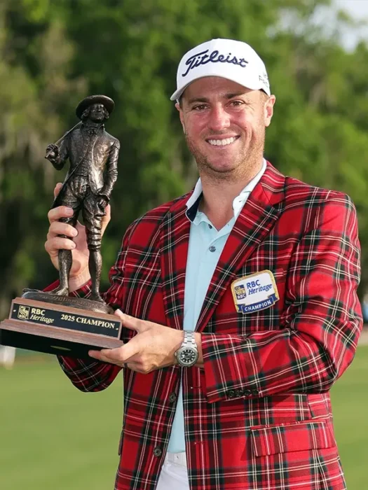 RBC Heritage Justin Thomas Checkered Blazer