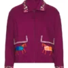 Small Achievable Goals Evan Burgundy Jacket