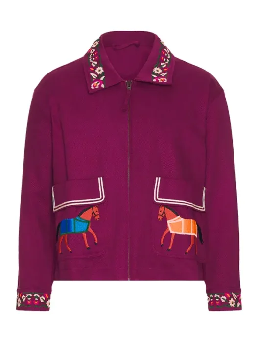 Small Achievable Goals Evan Burgundy Jacket